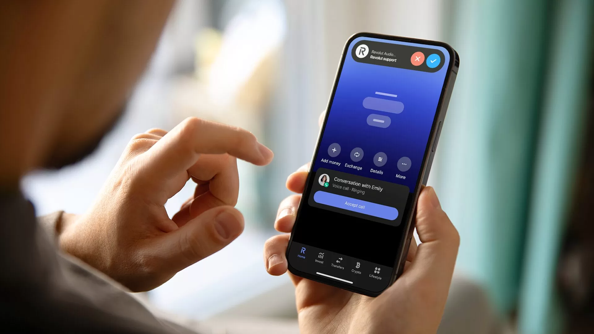 Revolut zavádí volání v aplikaci, aby pomohl zabránit podvodným telefonátům