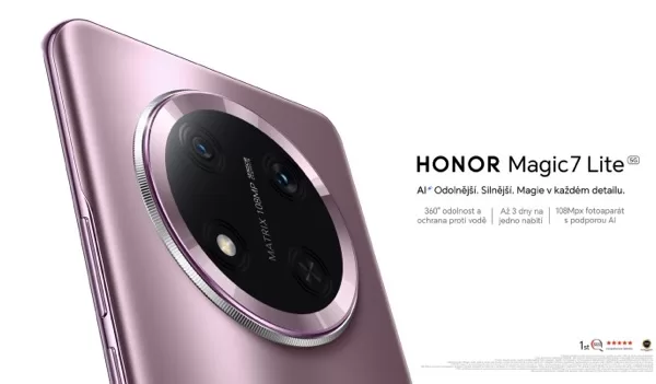HONOR Magic7 Lite přichází na evropský trh a nastavuje nový standard odolnosti a výdrže