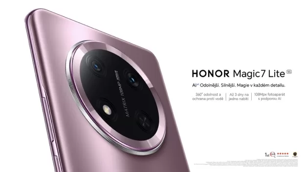 HONOR Magic7 Lite přichází na evropský trh a nastavuje nový standard odolnosti a výdrže