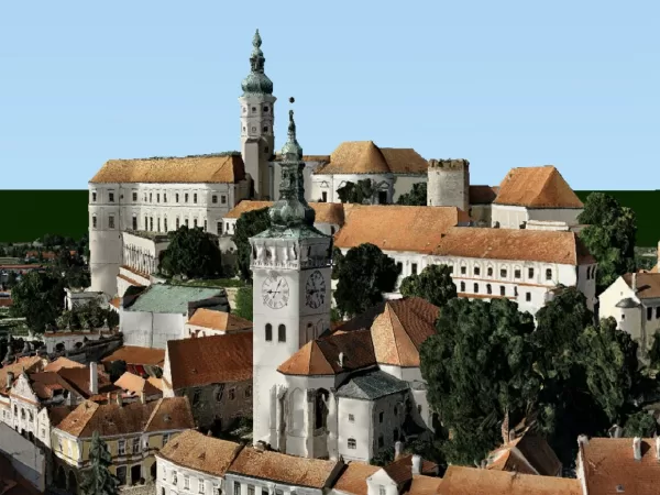 Mikulov je ve 3D. Nový model pomůže s územním rozvojem i ochranou historického dědictví