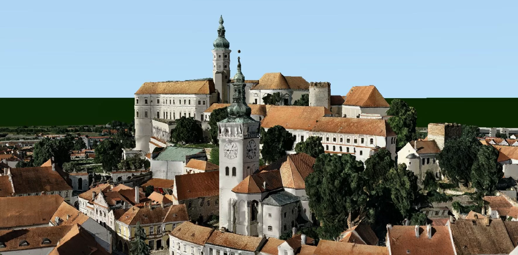 Mikulov je ve 3D. Nový model pomůže s územním rozvojem i ochranou historického dědictví