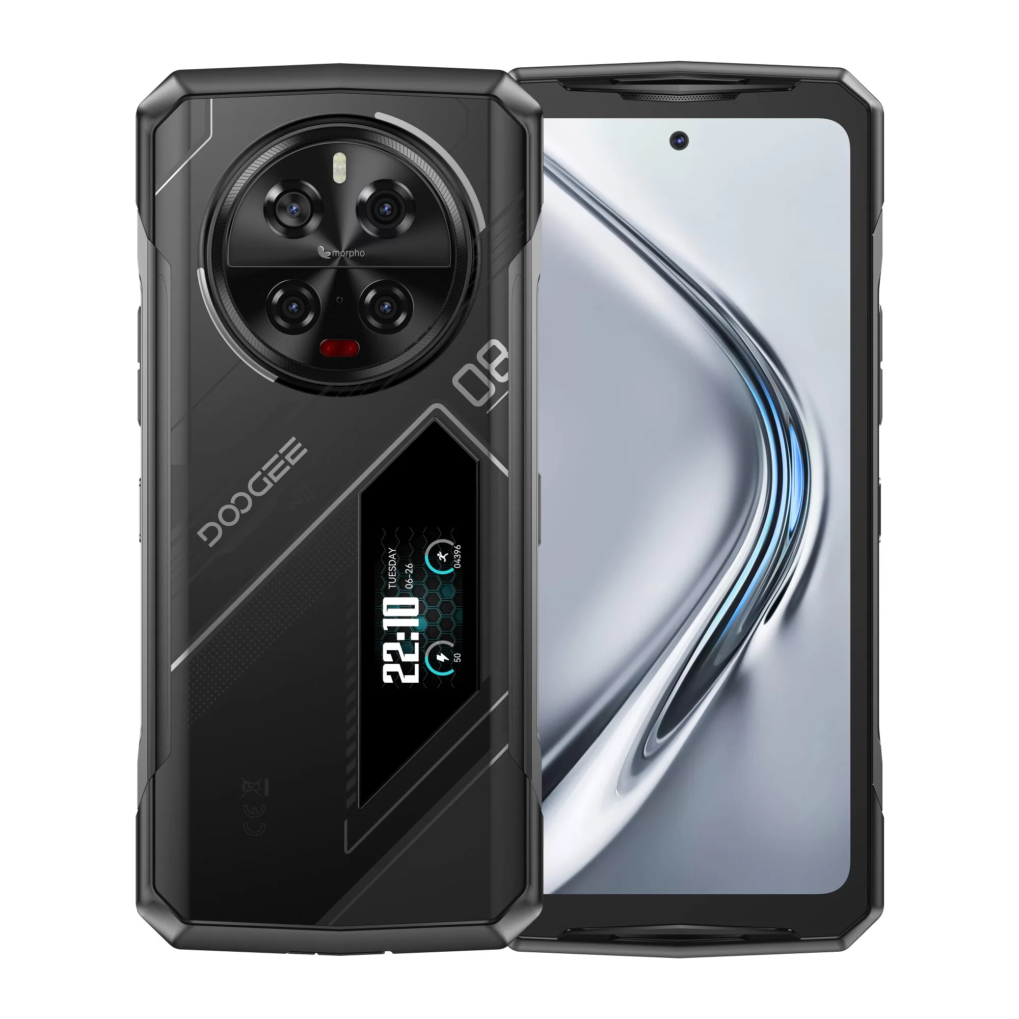 Doogee uvádí V40 Pro, prémiový pancéřák se dvěma displeji