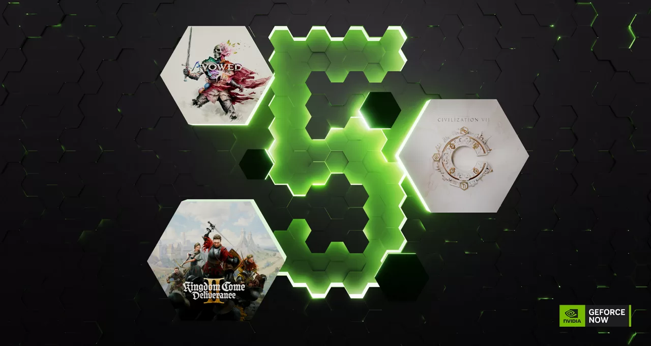 Kingdom Come: Deliverance II a Sid Meier’s Civilization VII v GeForce NOW