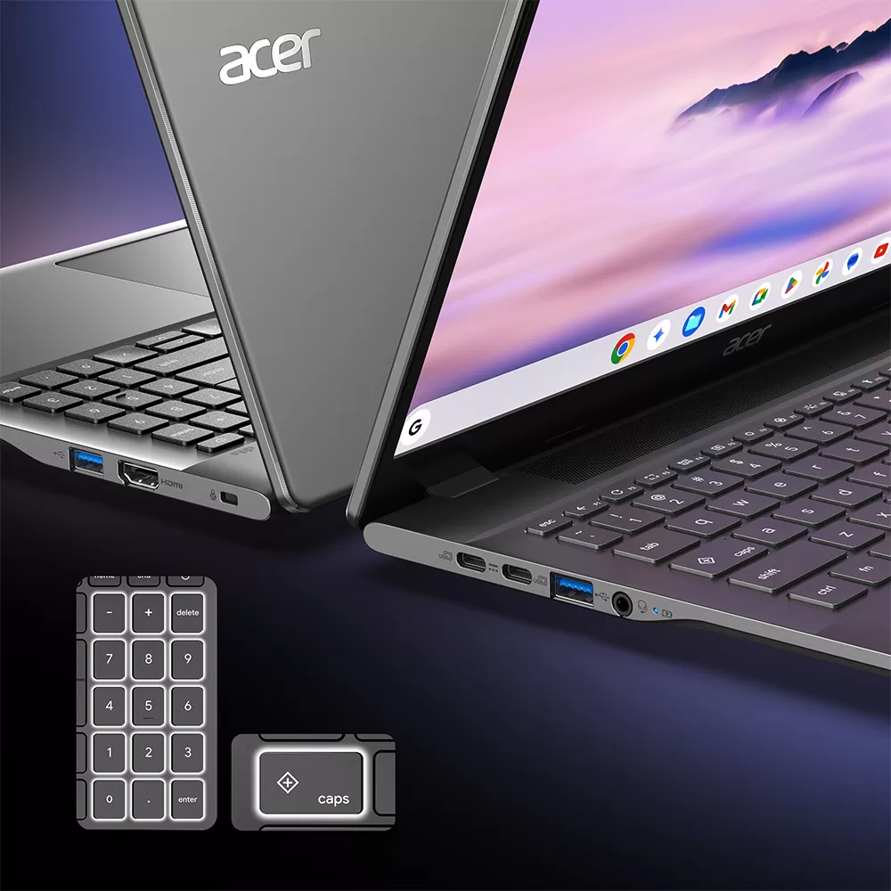Acer rozšiřuje nabídku Chromebooků o 7 nových výkonných a úsporných modelů