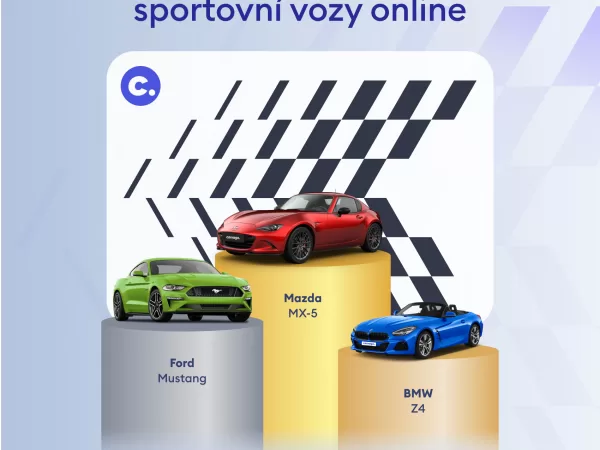 Carvago odhaluje, jaké sportovní vozy se nejlépe prodávají online. Žebříčku vévodí Mazda MX-5, následují Ford Mustang a BMW Z4
