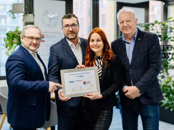 Visa Bank Branch of the Year 4. čtvrtletí 2024 – historicky první kolo soutěže ocenilo nejlepší tuzemské bankovní pobočky