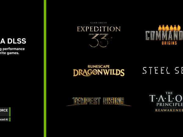 NVIDIA DLSS ve více než 700 hrách aplikacích. Novinka Steel Seed nabízí plnou sadu funkcí