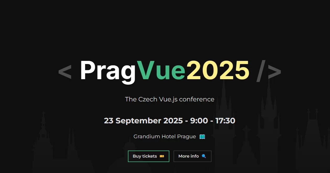 Atos a Eviden zvou na druhý ročník konference PragVue, největší akci ve střední Evropě věnovanou Vue.js