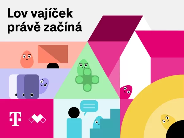 Velikonoční nadílka od T-Mobilu: lov odměn v apce a zelený duben