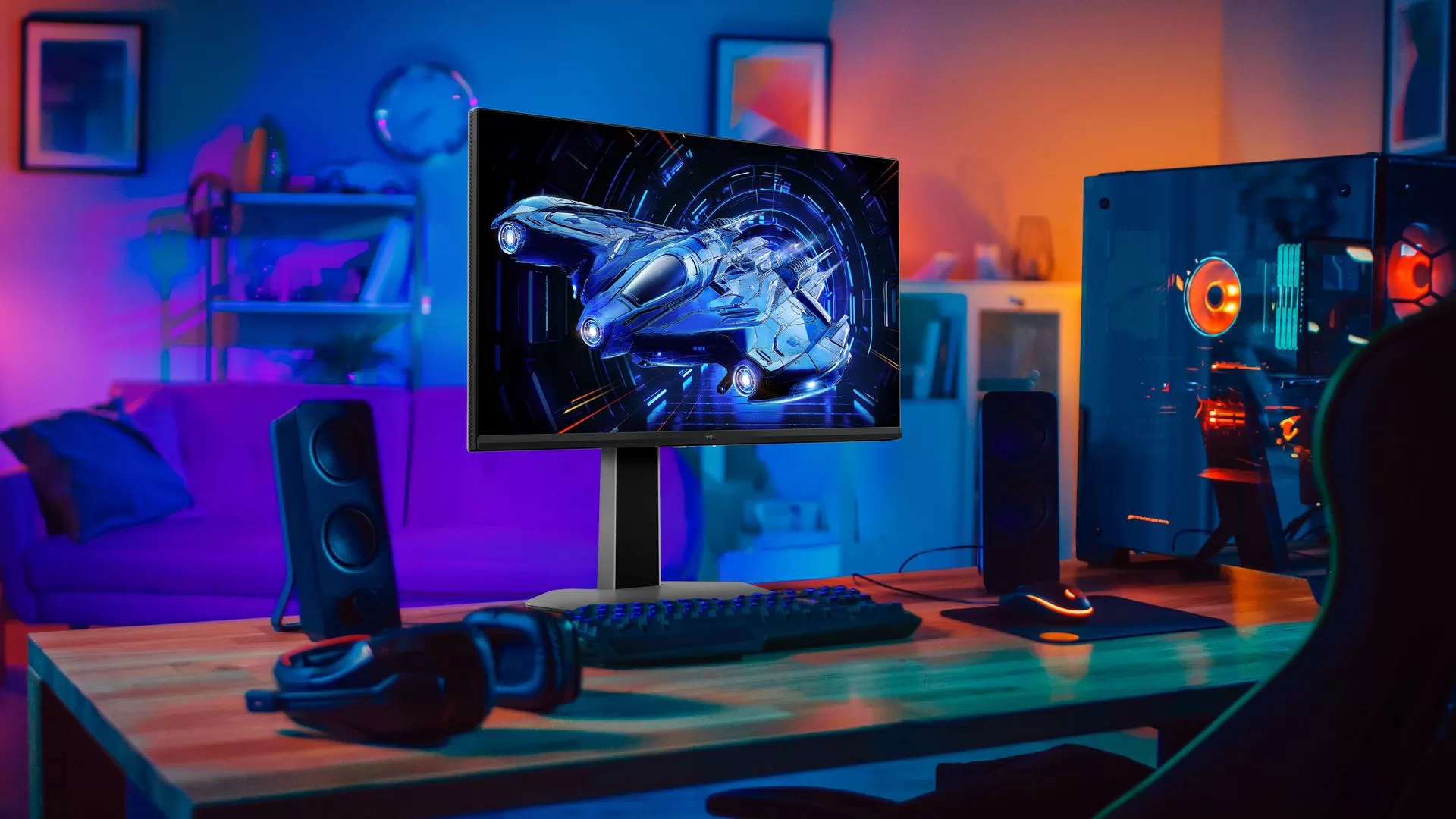 A computer monitor on a desk

AI-generated content may be incorrect.