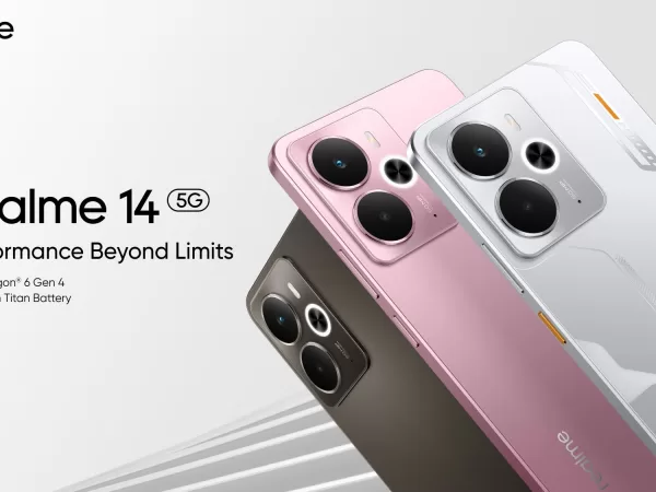 Šampion v dlouhé výdrži baterie:  řada realme 14 bude představena 6. května s cenami od 6 999 Kč.