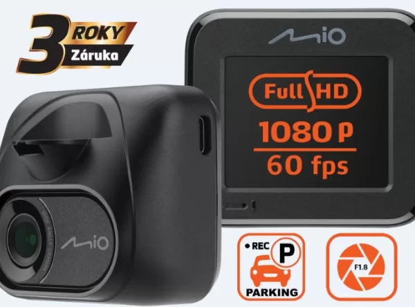 Mio MiVue C545 PRO: nová verze autokamery se Sony STARVIS  a natáčením po zaparkování s HDR a 60 fps kvalitě