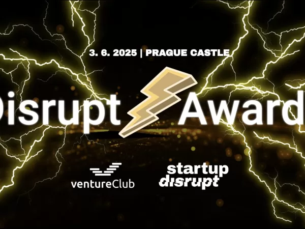 VENTURE CLUB DISRUPT AWARDS 2025 se blíží, nejvíce inovativní startup Česka získá investici až 3 miliony EUR