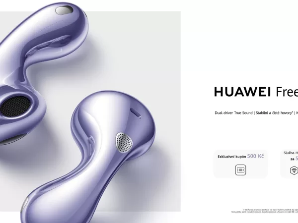 Bezztrátový přenos 2,3 Mb/s a čisté hovory. Huawei FreeBuds 6 posouvají hranice poslechu