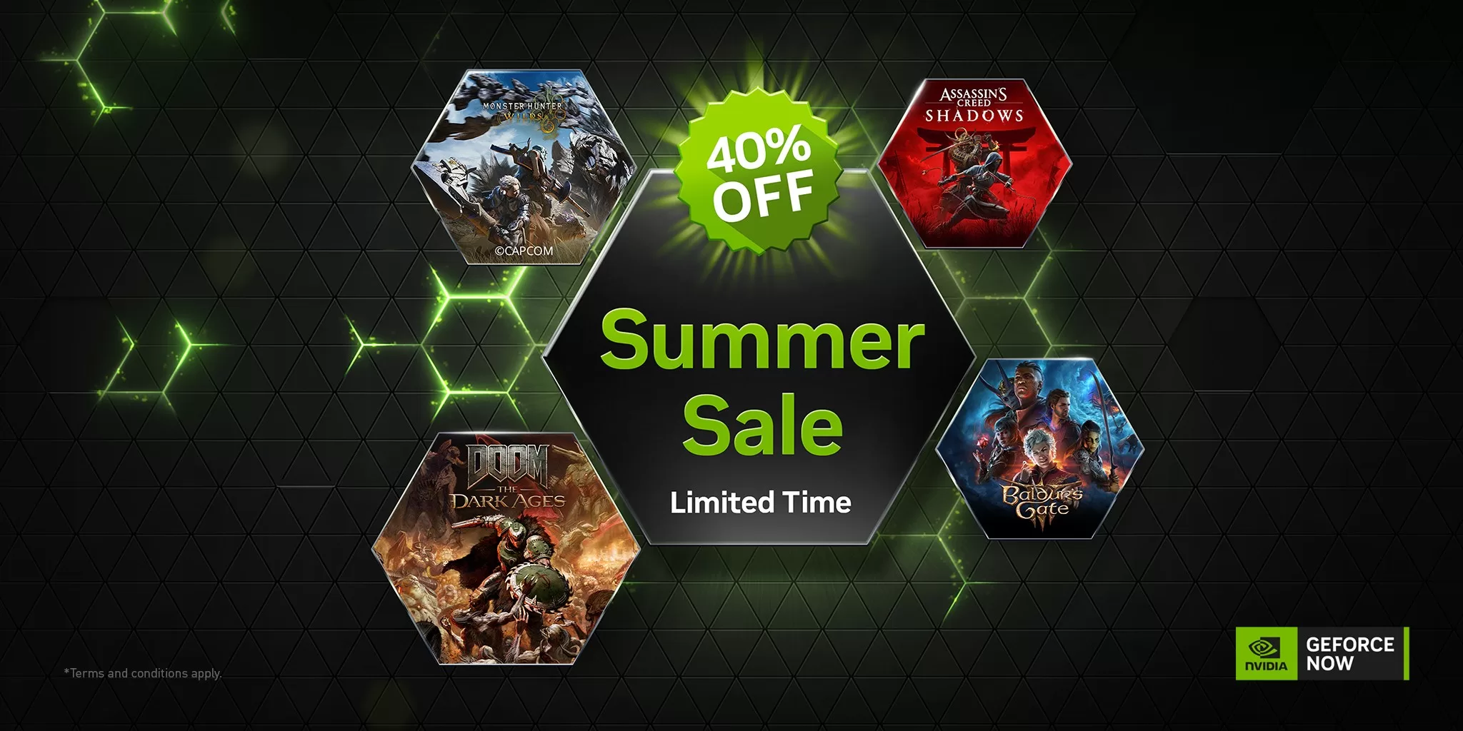 GeForce NOW přichází s letní akcí