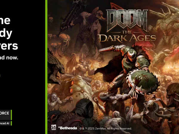 DOOM: The Dark Ages startuje early access s DLSS 4 a odměnou v NVIDIA App