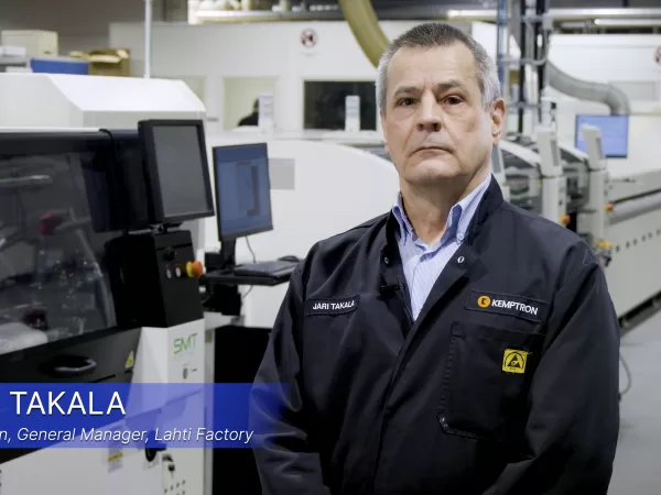 SOFTWARE SPOLEČNOSTI PANASONIC PROPOJUJE VÝROBU A SKLAD SPOLEČNOSTI KEMPTRON OY