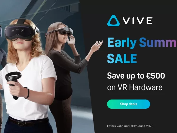 HTC spouští letní akci – ušetřit lze na HTC VIVE Pro 2 i VIVE XR Elite
