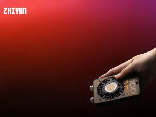 Nové 100W RGB LED světlo velikosti dlaně od společnosti Zhiyun