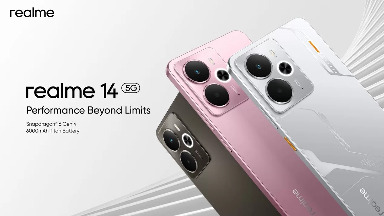 Šampion v dlouhé výdrži baterie: Řada realme 14 přichází na český trh se zaváděcí cenou od 5 999 Kč