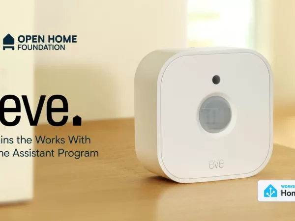 Společnost Eve Energy získává Certifikaci „Works With Home Assistant“, podporu pro Android a Matter Energy Reporting