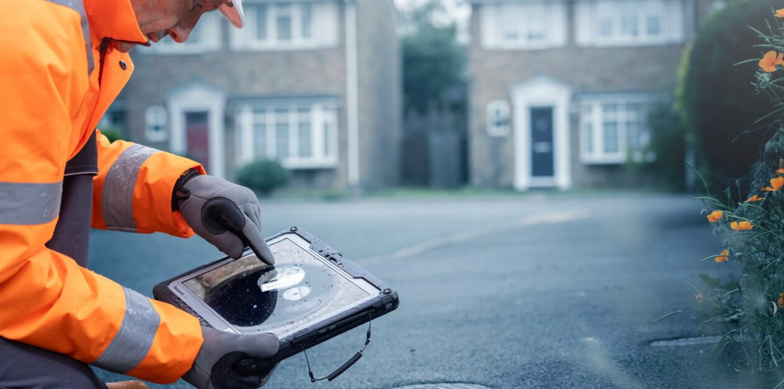 Mobilní pracovníci v centru pozornosti. Panasonic TOUGHBOOK ukazuje, jak technologie podporují pracovníky v terénu.