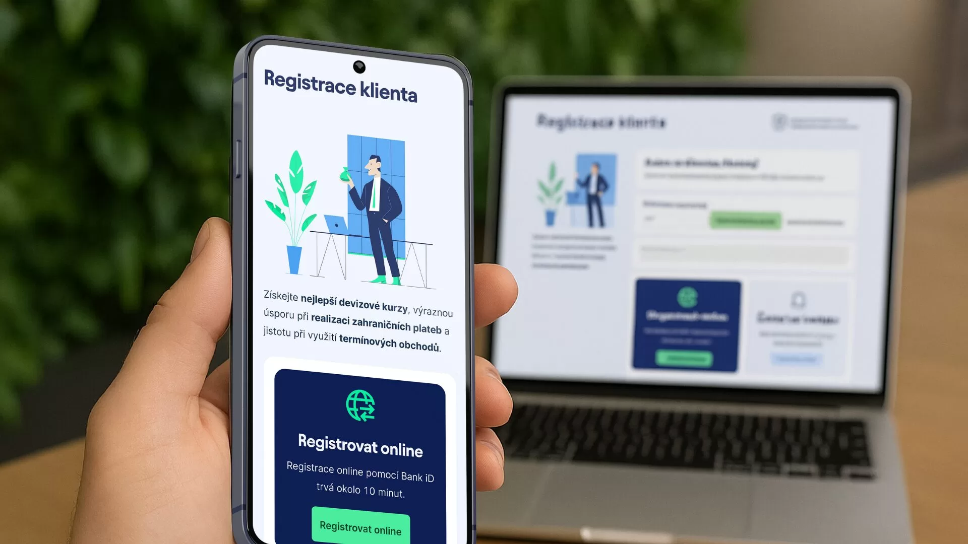 Založení účtu u Akcenty nově zvládnete za pár minut