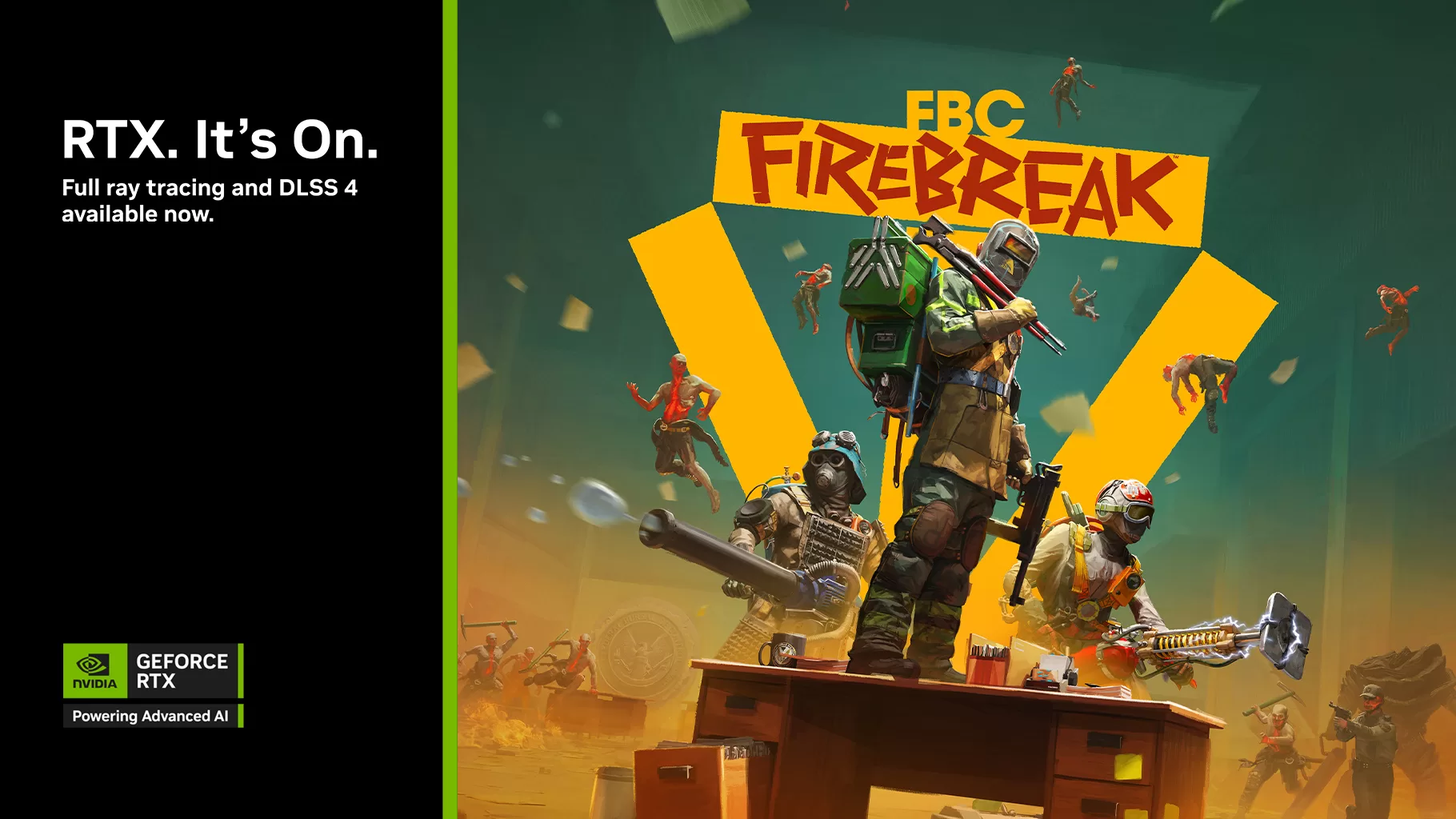 FBC: Firebreak a Doom: The Dark Ages tento týden s plným ray tracingem