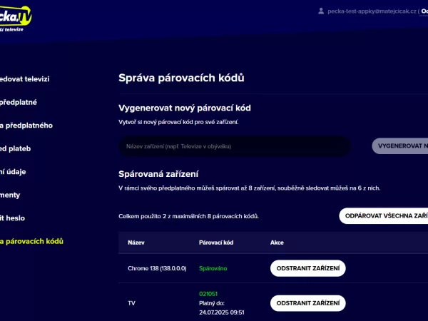 Pecka.TV reaguje na zpětnou vazbu a zdvojnásobuje počet zařízení