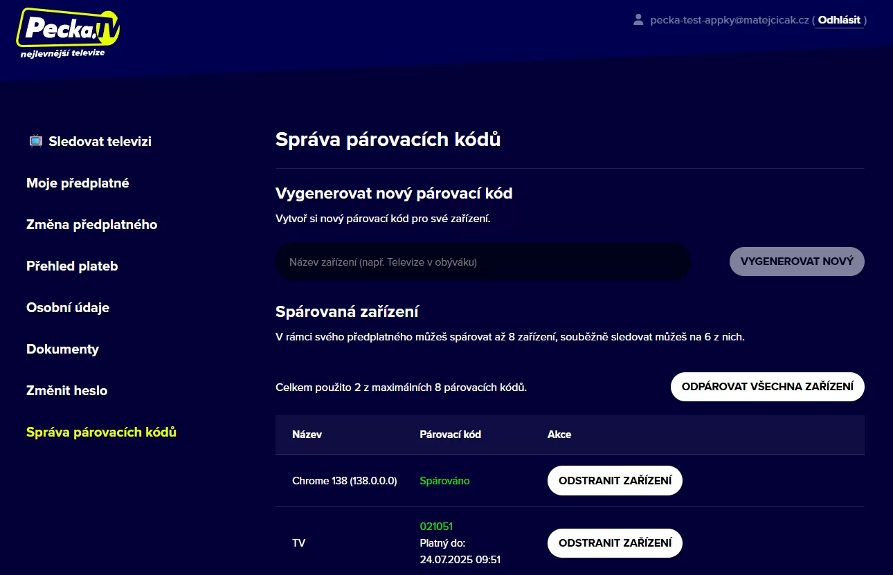 Pecka.TV reaguje na zpětnou vazbu a zdvojnásobuje počet zařízení