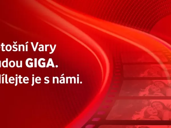 Vodafone přináší GIGA zážitek na KVIFF 2025: Inovace, udržitelnost a kultura v jednom nezapomenutelném festivalovém dobrodružství