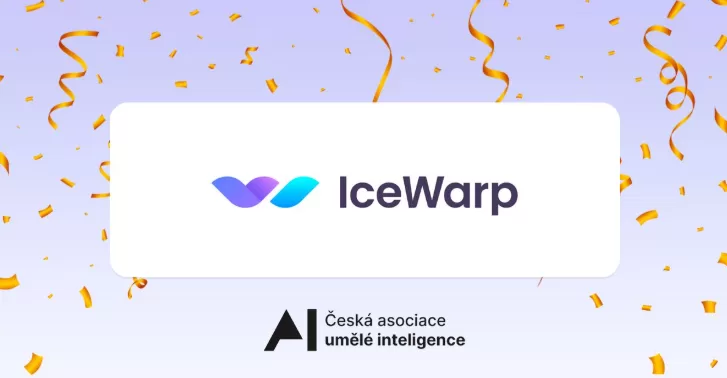 IceWarp se stal členem České asociace umělé inteligence,  sdružení více než 300 firem, které staví na AI