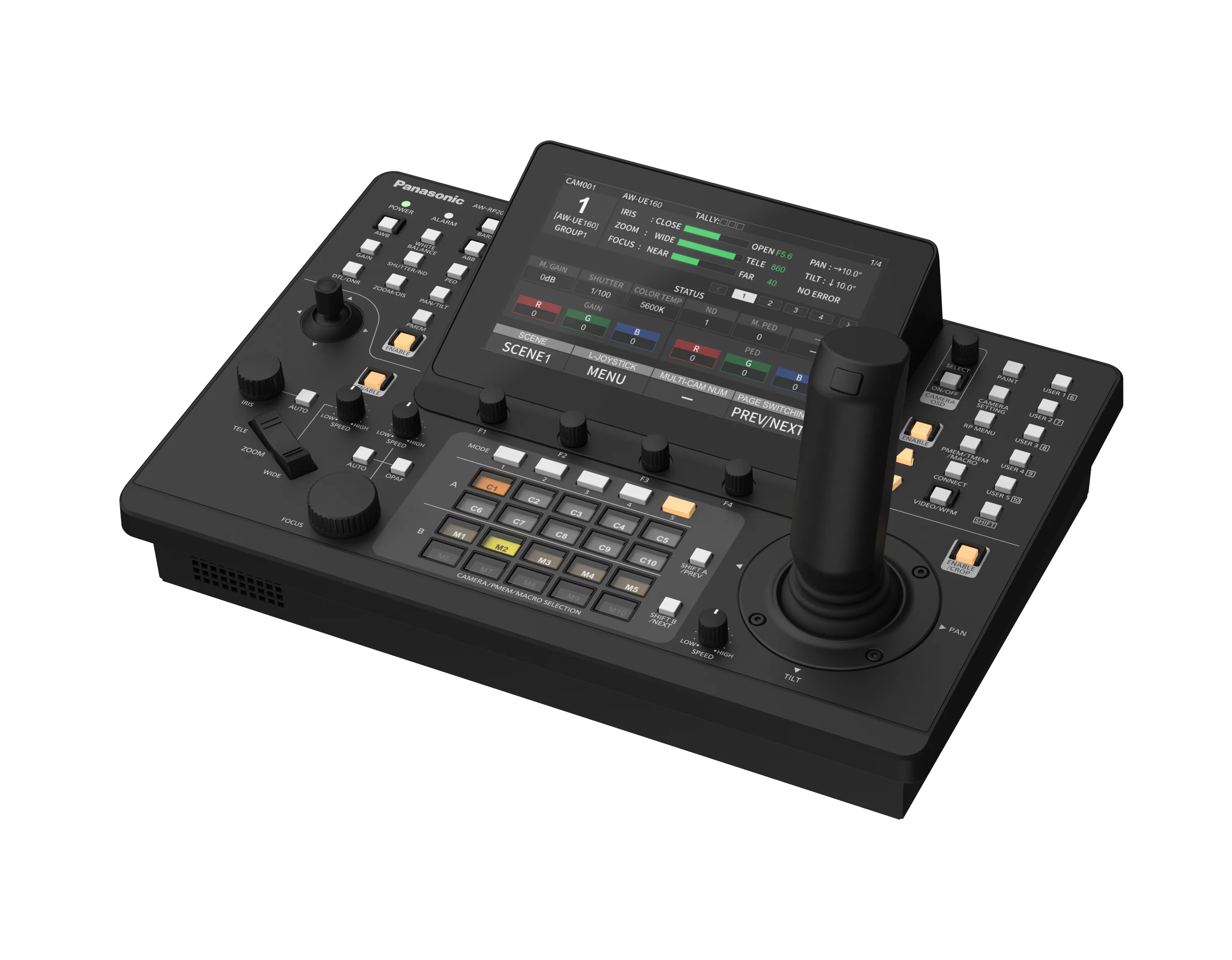 NOVÝ DÁLKOVÝ ŘADIČ KAMERY PANASONIC