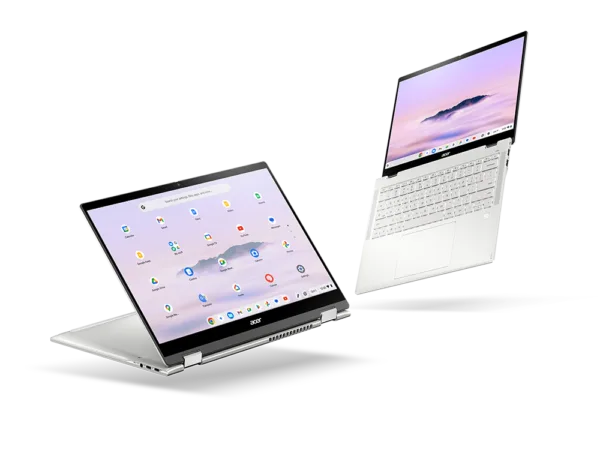 Acer Chromebook Plus Spin 514 – první Chromebook Acer s procesorem MediaTek Kompanio Ultra