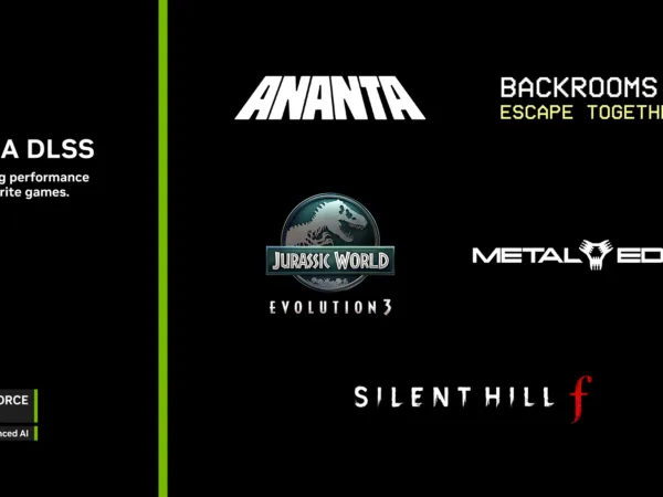 DLSS 4 bude spuštěno s hrami ANANTA, Backrooms: Escape Together a Jurassic World Evolution 3