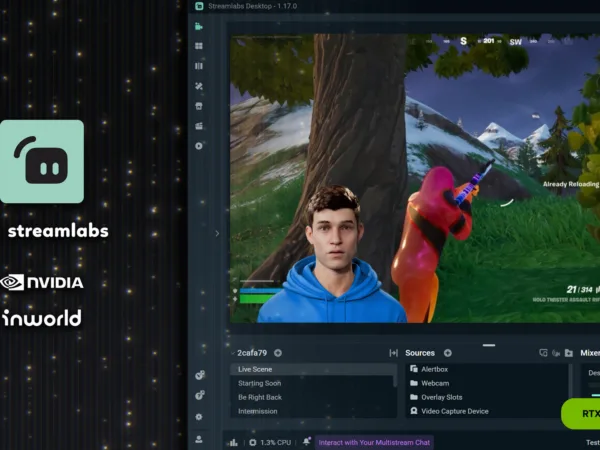 AI Agent od Streamlabs dokáže vykouzlit avatara i speciální efekty v reálném čase. Pohání jej NVIDIA RTX