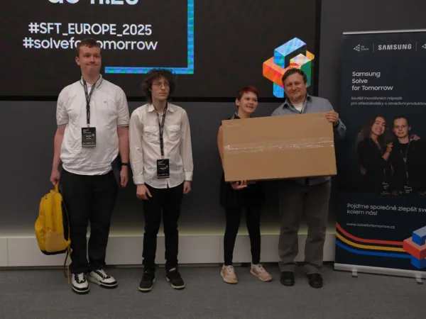 Vynález studentů z Jedličkova ústavu pomáhá lidem s handicapem