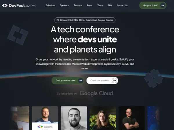 DevFest.cz odhaluje dvoudenní program: zaměří se na kyberbezpečnost, AI i týmovou spolupráci