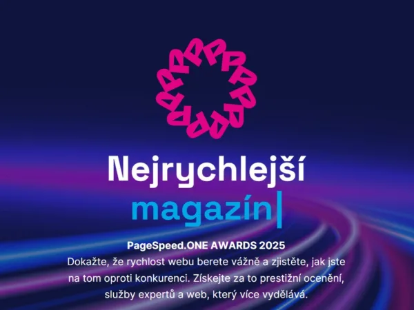 PageSpeed.ONE hledá nejrychlejší weby v Česku a na Slovensku. Ocení je v soutěži PageSpeed.ONE Awards