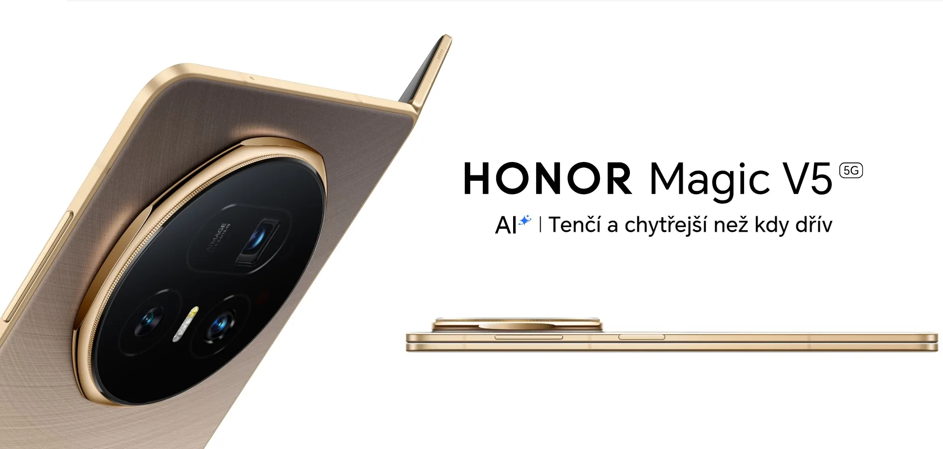 Revoluce ve výkonnosti skládacích telefonů díky AI s HONOR Magic V5