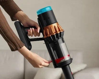 A person holding a vacuum cleaner

AI-generated content may be incorrect.