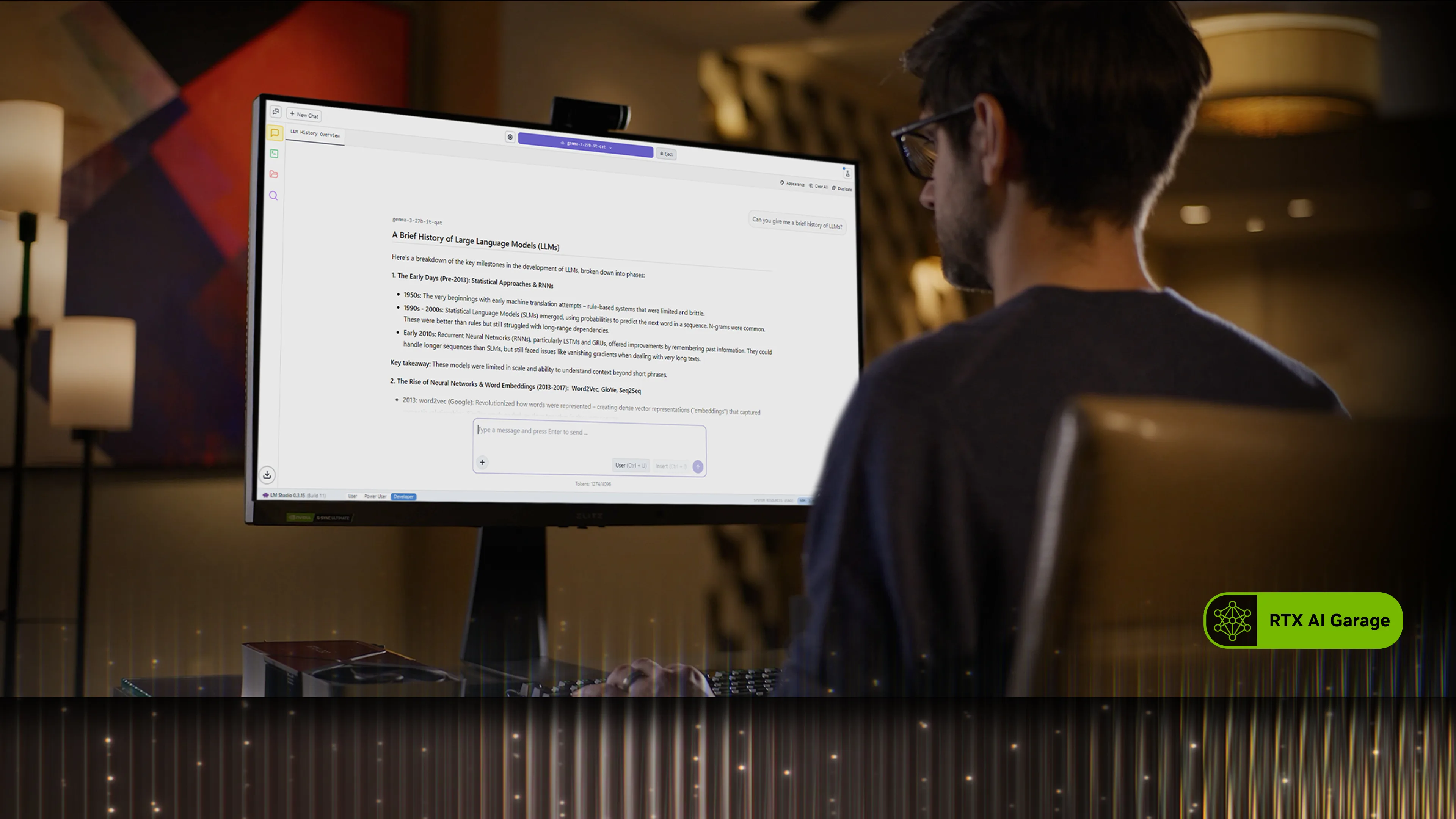 NVIDIA RTX AI Garage: Jak spustit populární LLM lokálně na PC