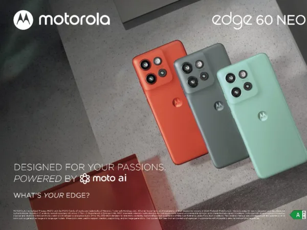 Motorola uvádí na český trh výkonný, kompaktní a odolný model Edge 60 Neo