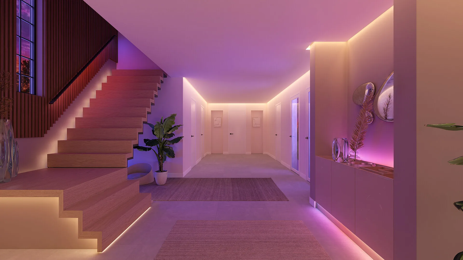 Po Berlíně září v barvách Philips Hue také Praha