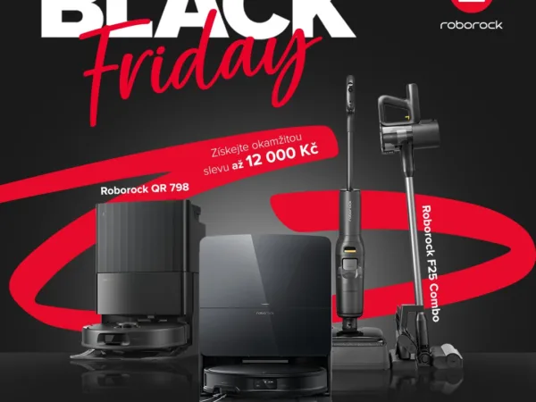 Roborock spouští největší slevovou akci roku: Black Friday s až 46% slevami po celý listopad!