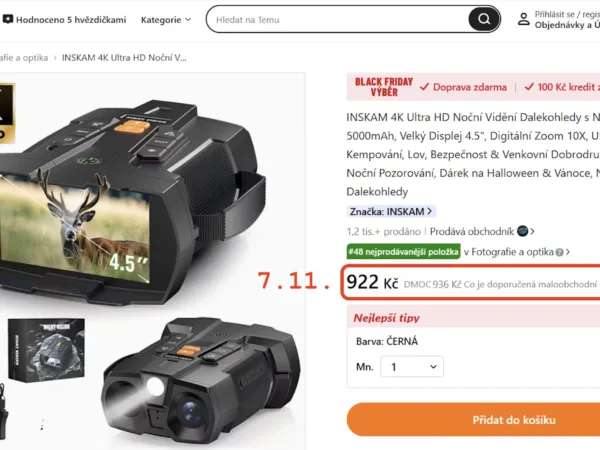 Black Friday 2025: Po loňském narovnání přišel krok zpět. Kupony narušily výpočet slev podle třicetidenního pravidla