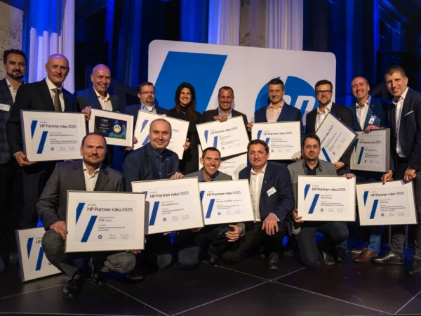 HP ocenilo při slavnostním setkání v Amsterdamu nejlepší obchodní partnery roku 2025
