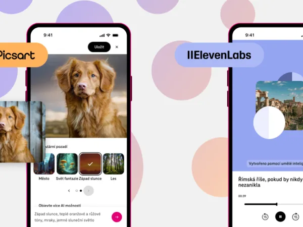 Magenta AI v novém: Přehlednější aplikace nabídne nové AI nástroje, ulehčí úpravu fotek i tvorbu podcastů