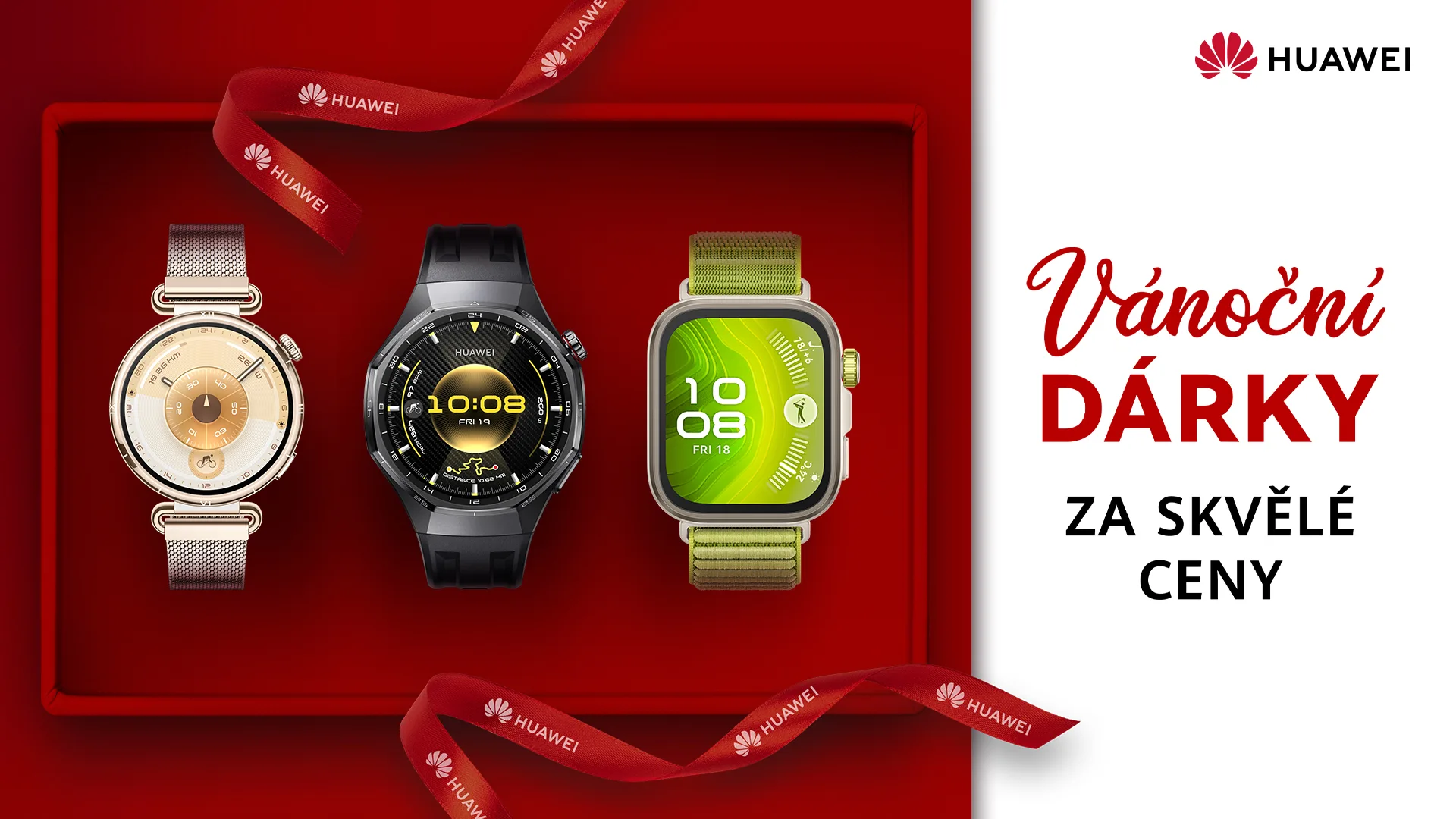 Huawei představuje vánoční dárky, které potěší technologií, stylem a také speciální vánoční cenou