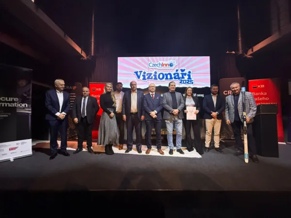 Česko zná své Vizionáře 2025. Bodují bezpečnostní inovace, stále více pozornosti získává ekologie, ale i zdravý životní styl